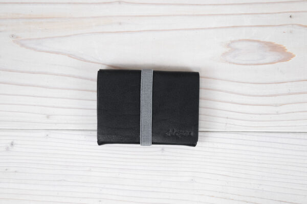 チビふ（A）ヴォーノオイル：ブラック／超小型財布／の商品画像01