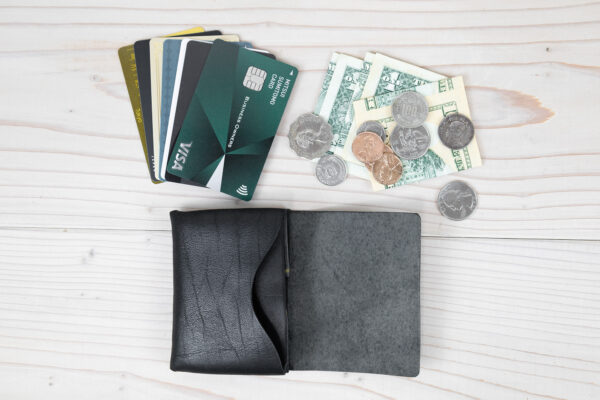 チビふ（A）ヴォーノオイル：ブラック／超小型財布／の商品画像06