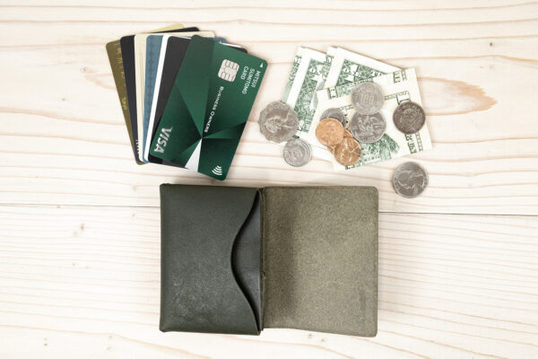 チビふ（A）ヴォーノオイル：グリーン／超小型財布／の商品画像06