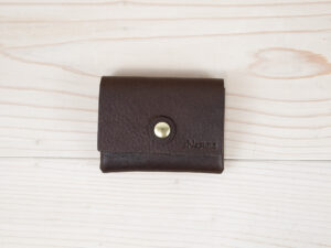 チビふ（B）ヴォーノオイル：ダークブラウン／超小型財布／の商品画像01