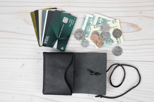 チビふ（C）ヴォーノオイル：ブラック／超小型財布／の商品画像06