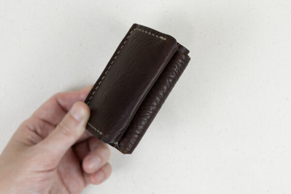 gyuttoヴォーノオイル：ダークブラウン／超小型財布／の商品画像12