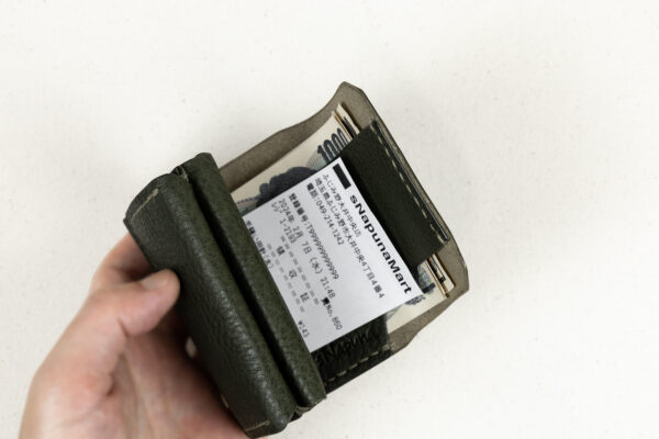 gyuttoヴォーノオイル：グリーン／超小型財布／の商品画像11