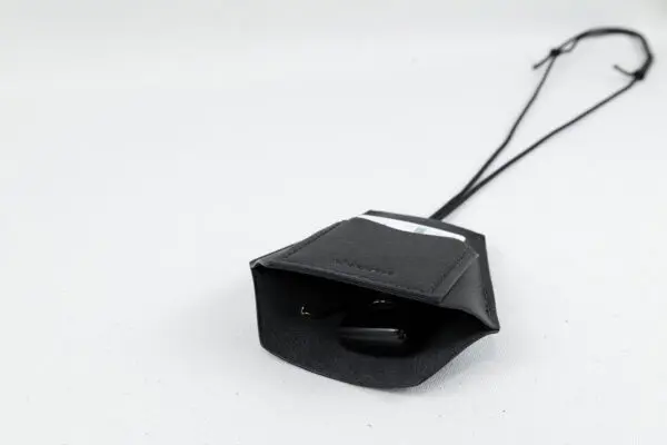 キークロシェット／ブラック】真鍮2重リング／スマートキー対応＋